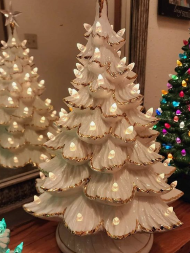 11 Best Ceramic Christmas Trees to Light Your Home With Vintage Holiday Spirit