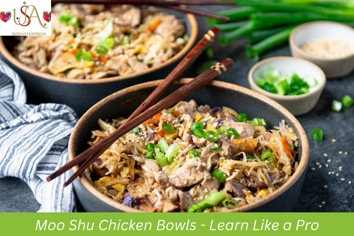 Moo Shu Chicken Bowls - Learn Like a Pro