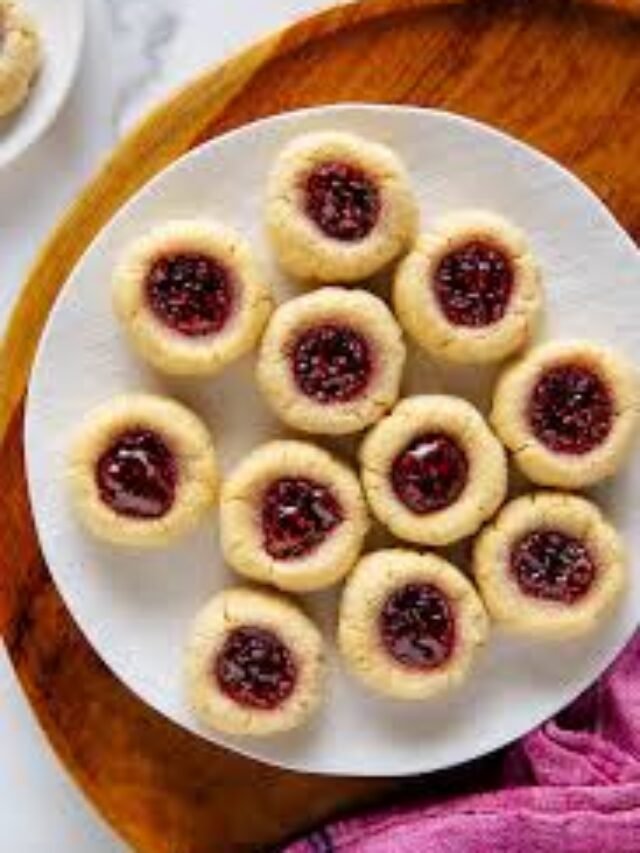 Almond Flour Thumbprint Cookies Recipe For Easter Day 2024