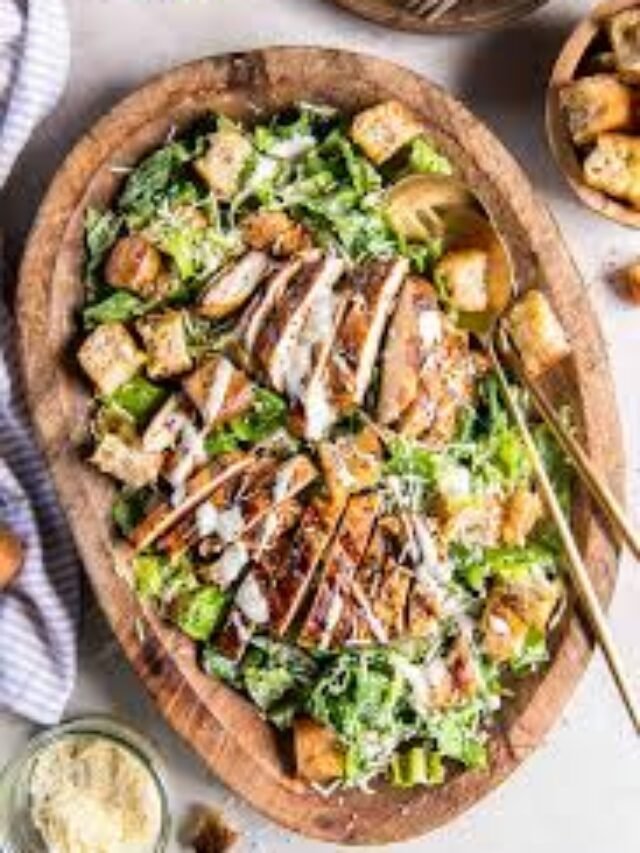 Grilled Chicken Caesar Salad Recipe For Easter Day 2024