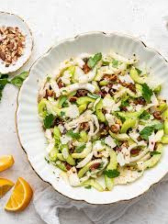 Fennel And Celery Salad Recipe For Easter Day 2024